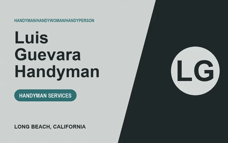Luis Guevara Handyman in Long Beach, California