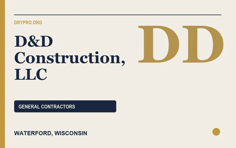 D&D Construction, LLC in Waterford, Wisconsin
