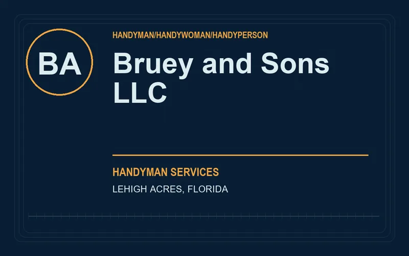 Bruey and Sons LLC in Lehigh Acres, Florida