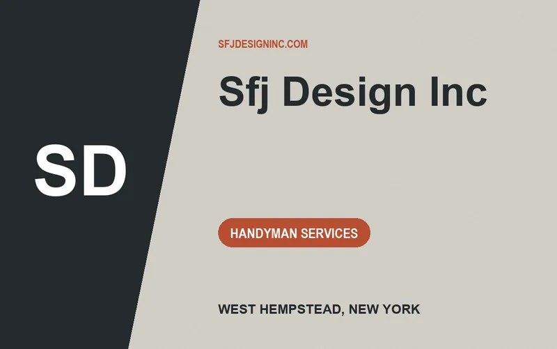 SFJ DESIGN INC in West Hempstead, New York
