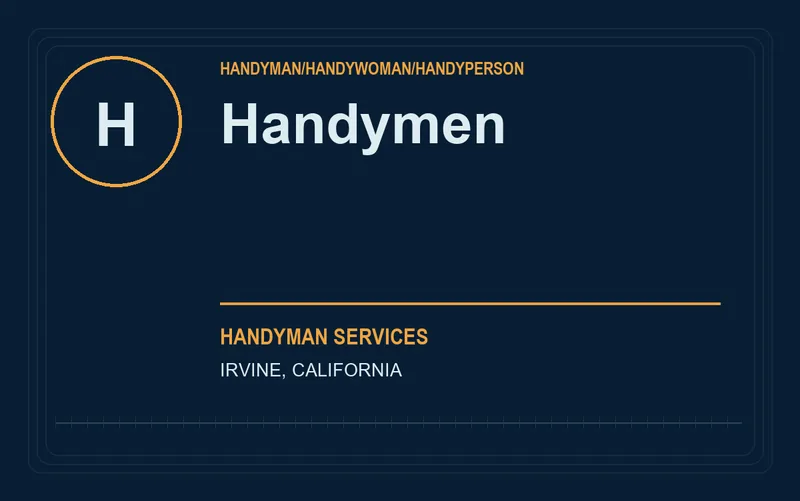 Handymen in Irvine, California
