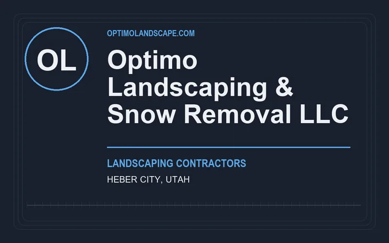 Optimo Landscaping & Snow Removal LLC in Heber City, Utah
