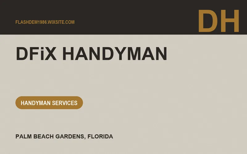 DFiX HANDYMAN in Palm Beach Gardens, Florida