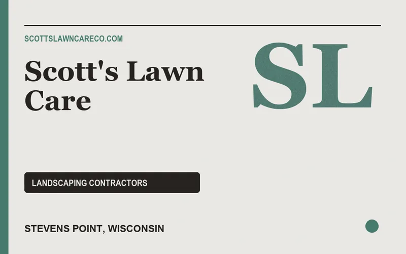 Scott's Lawn Care in Stevens Point, Wisconsin
