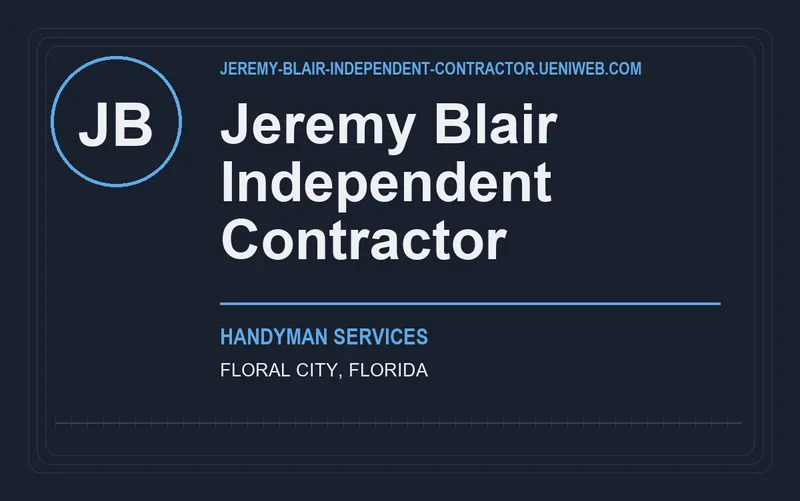 Jeremy Blair Independent Contractor in Floral City, Florida