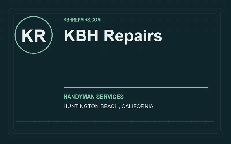 KBH Repairs in Huntington Beach, California