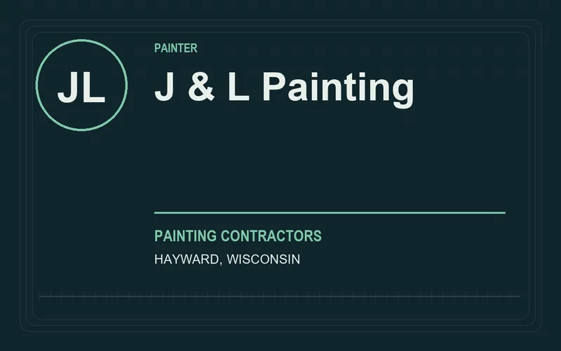 J & L Painting in Hayward, Wisconsin