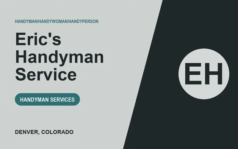 Eric's Handyman Service in Denver, Colorado