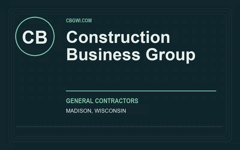Construction Business Group in Madison, Wisconsin