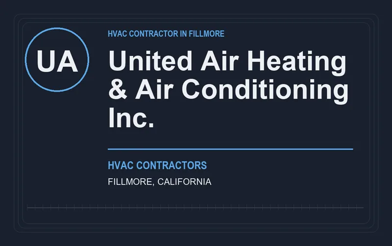 United Air Heating & Air Conditioning Inc. in Fillmore, California