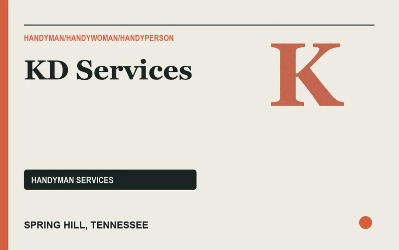 KD Services in Spring Hill, Tennessee