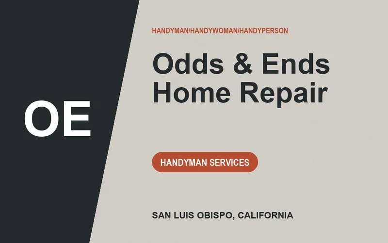 Odds & Ends Home Repair in San Luis Obispo, California