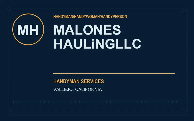 MALONES HAULiNGLLC in Vallejo, California