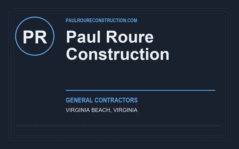 Paul Roure Construction in Virginia Beach, Virginia