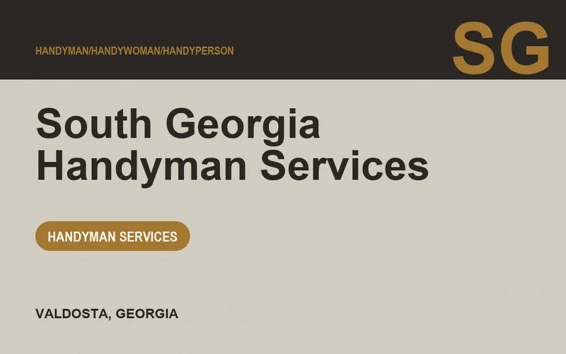 South Georgia Handyman Services in Valdosta, Georgia