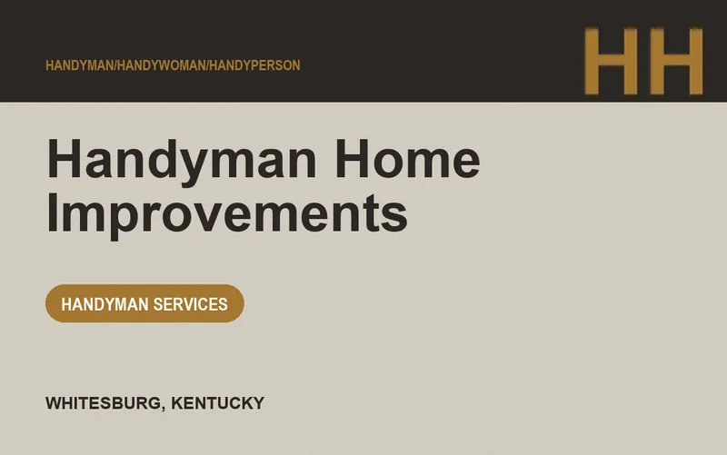 Handyman Home Improvements in Whitesburg, Kentucky