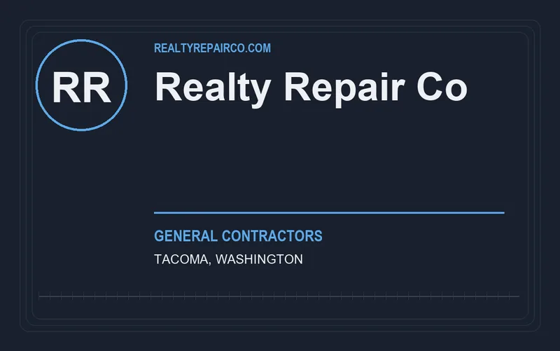Realty Repair Co in Tacoma, Washington