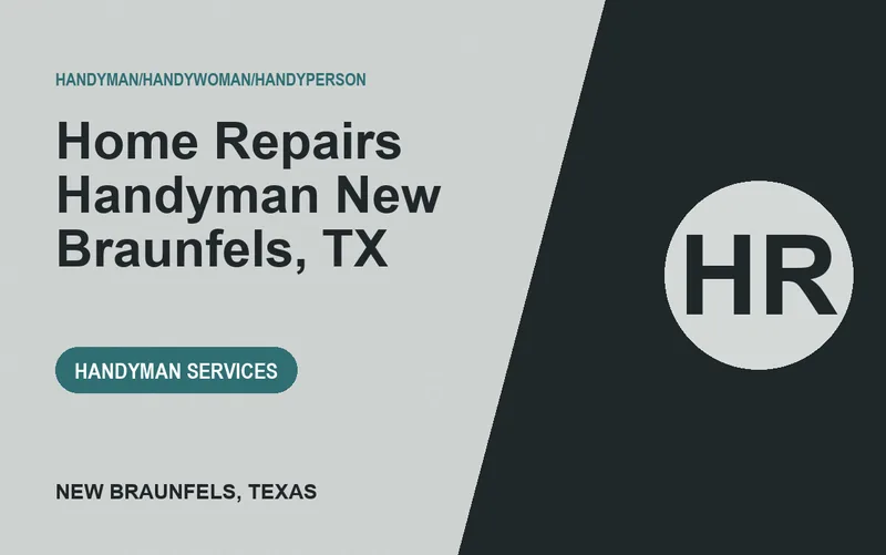 Home Repairs Handyman New Braunfels, TX in New Braunfels, Texas