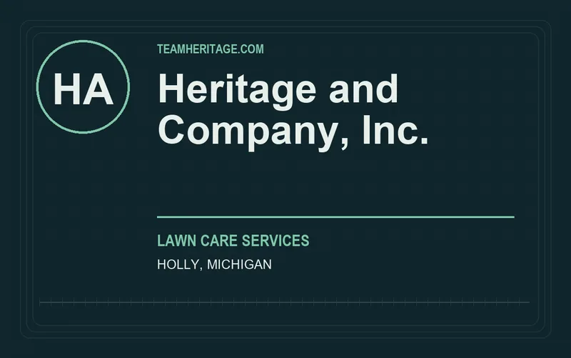 Heritage and Company, Inc. in Holly, Michigan