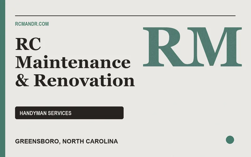RC Maintenance & Renovation in Greensboro, North Carolina