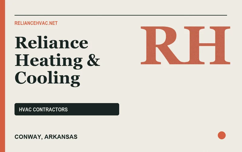 Reliance Heating & Cooling in Conway, Arkansas