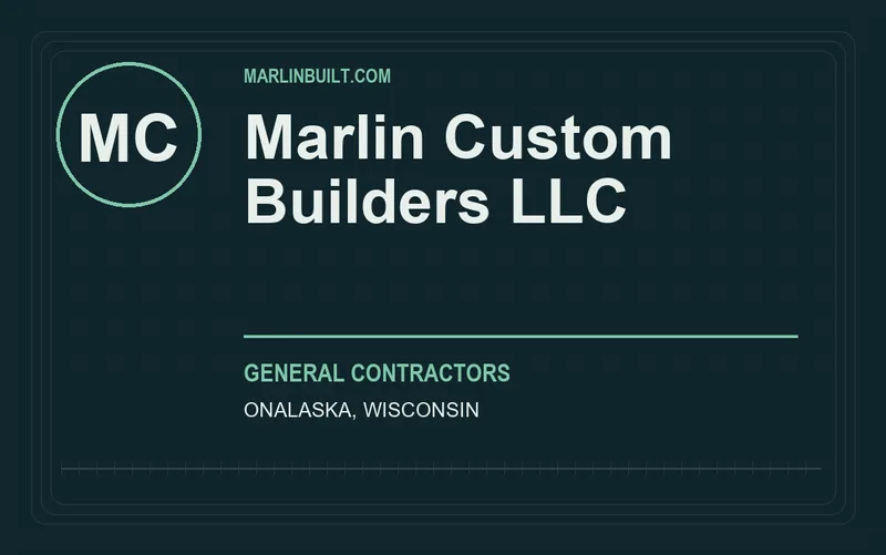Marlin Custom Builders LLC in Onalaska, Wisconsin