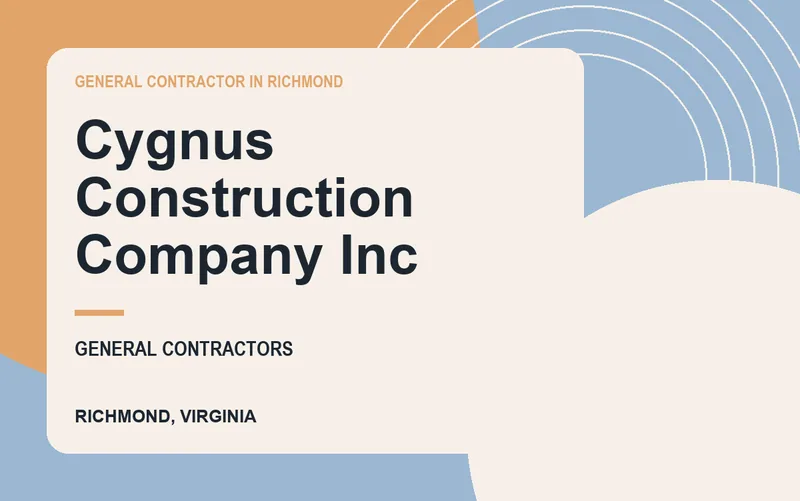 Cygnus Construction Company Inc in Richmond, Virginia