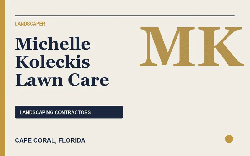 Michelle Koleckis Lawn Care in Cape Coral, Florida