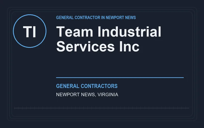 Team Industrial Services Inc in Newport News, Virginia