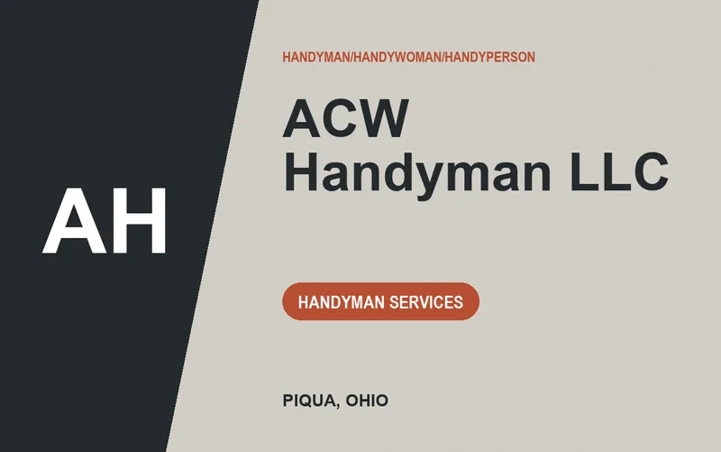 ACW Handyman LLC in Piqua, Ohio