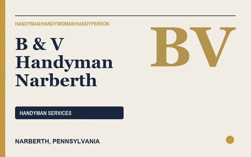 B & V Handyman Narberth in Narberth, Pennsylvania