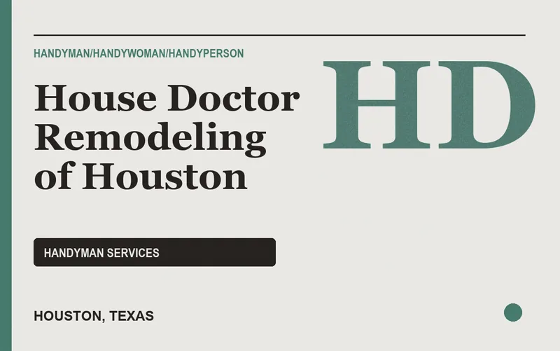 House Doctor Remodeling of Houston in Houston, Texas
