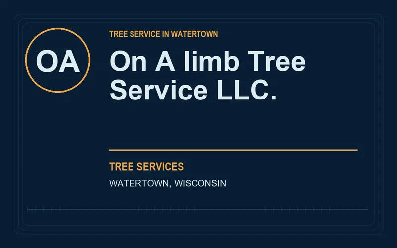 On A limb Tree Service llc. in Watertown, Wisconsin