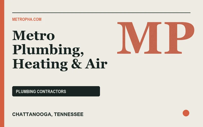 Metro Plumbing, Heating & Air in Chattanooga, Tennessee