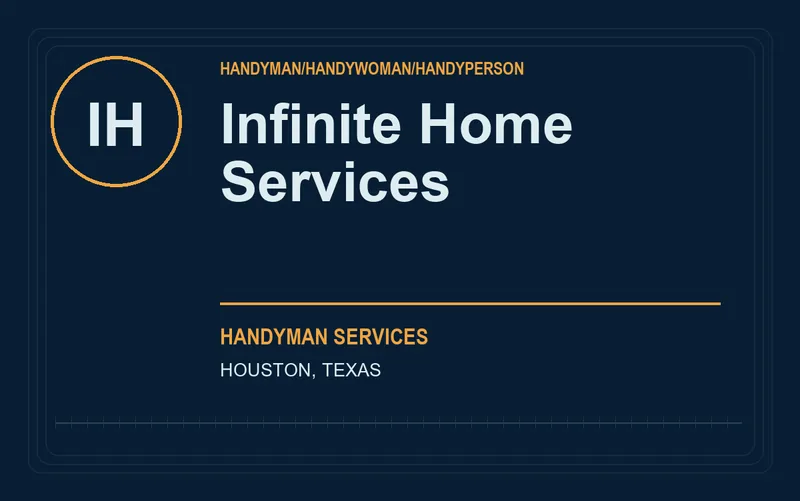 INFINITE HOME SERVICES in Houston, Texas