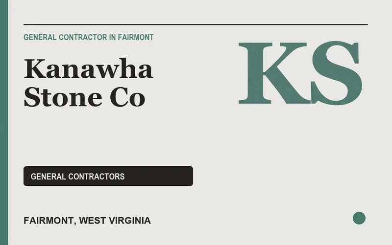Kanawha Stone Co in Fairmont, West Virginia