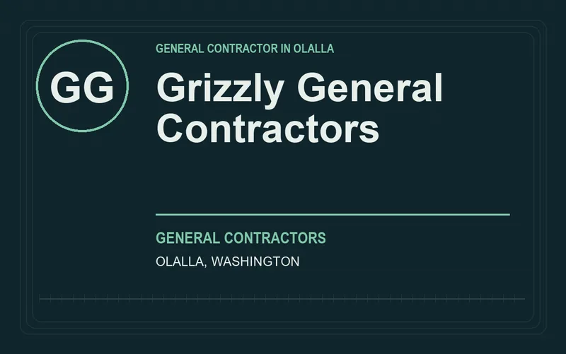 Grizzly General Contractors in Olalla, Washington