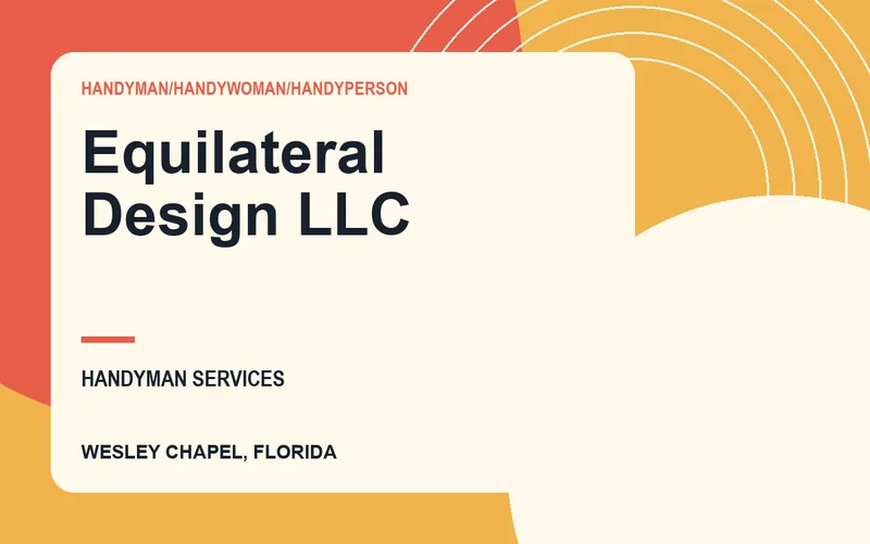 Equilateral Design LLC in Wesley Chapel, Florida