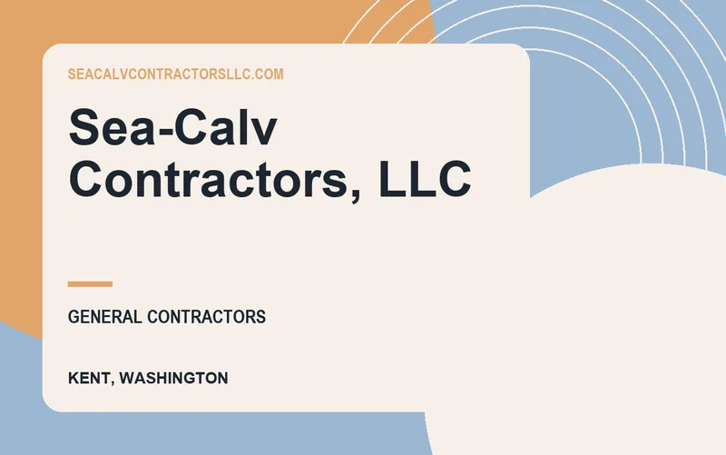 Sea-Calv Contractors, LLC in Kent, Washington