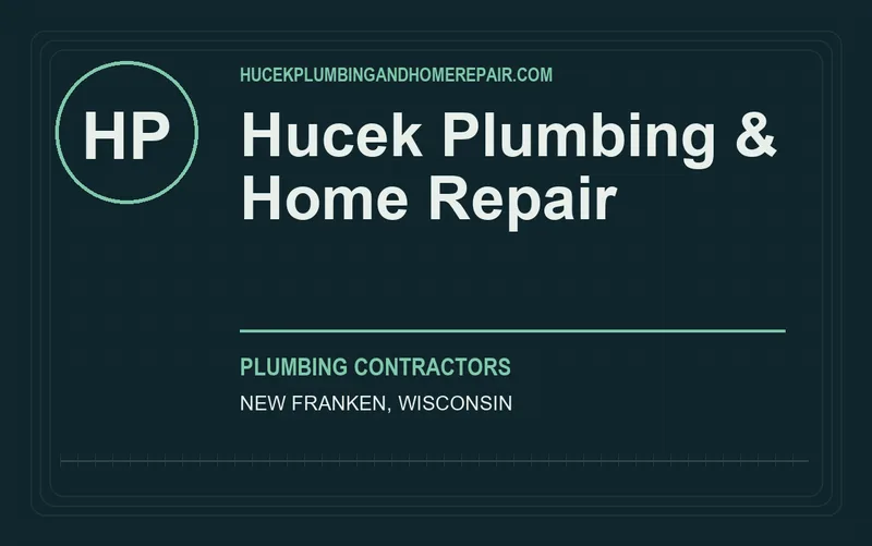 Hucek Plumbing & Home Repair in New Franken, Wisconsin