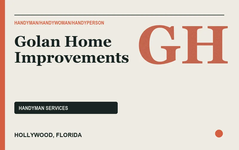 Golan Home Improvements in Hollywood, Florida