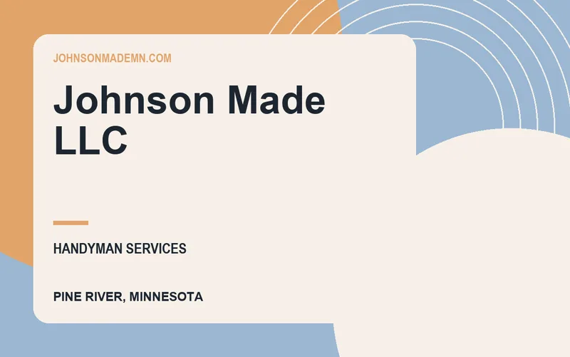 Johnson Made LLC in Pine River, Minnesota