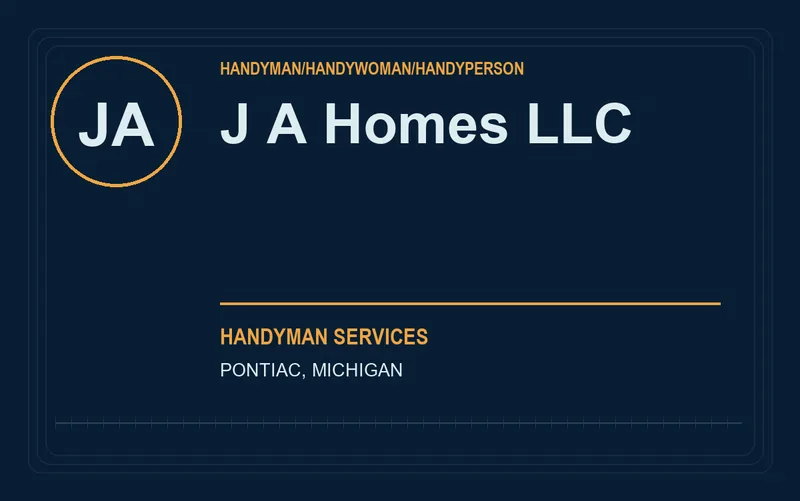 J A Homes LLC in Pontiac, Michigan