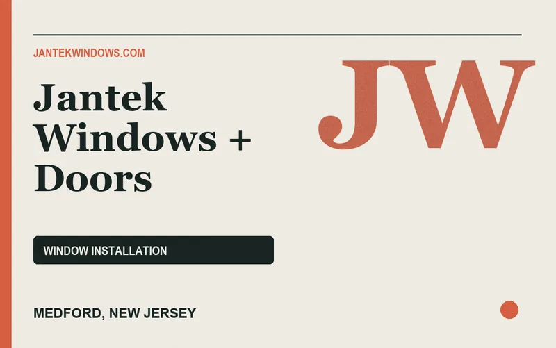 Jantek Windows + Doors in Medford, New Jersey