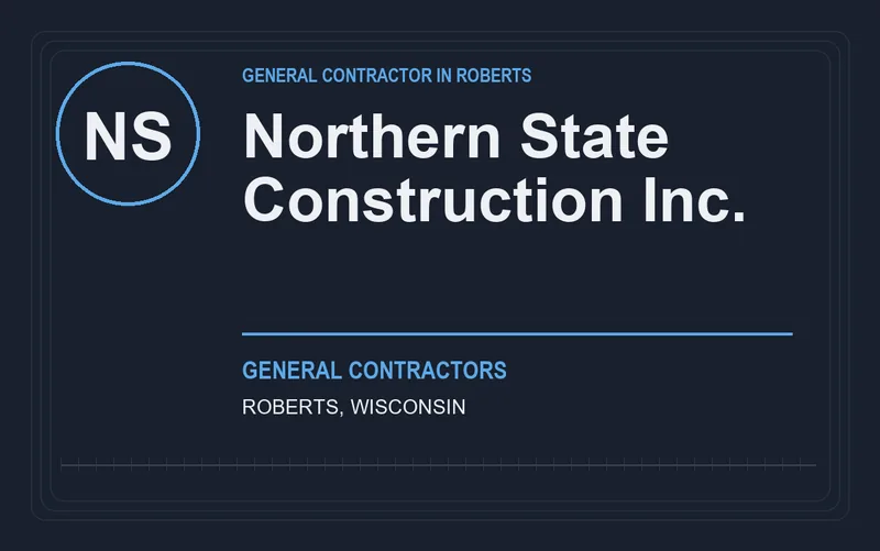 Northern State Construction Inc. in Roberts, Wisconsin