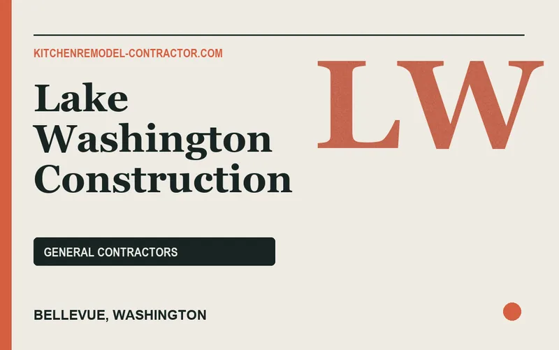 Lake Washington Construction in Bellevue, Washington