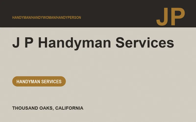 J P Handyman Services in Thousand Oaks, California
