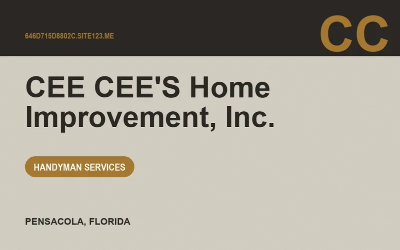 CEE CEE'S Home Improvement, Inc. in Pensacola, Florida
