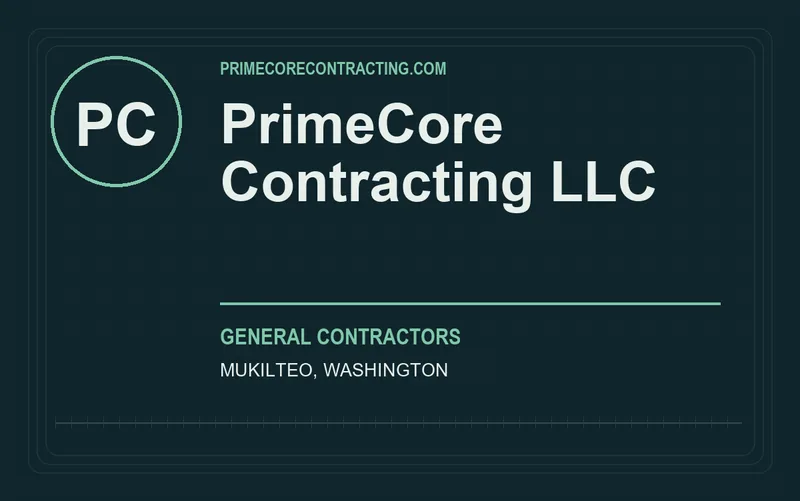 PrimeCore Contracting LLC in Mukilteo, Washington