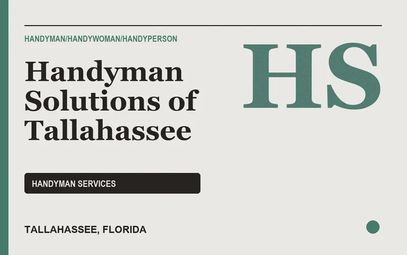 Handyman Solutions of Tallahassee in Tallahassee, Florida